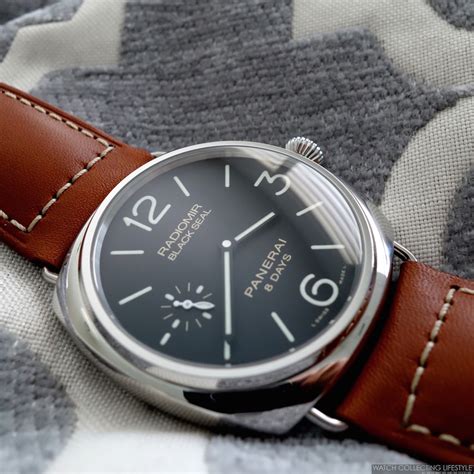 panerai radiomir 609 review|radiomir black seal price.